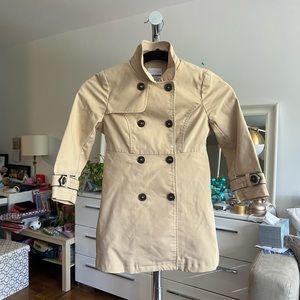Balabala tan trench coat kids